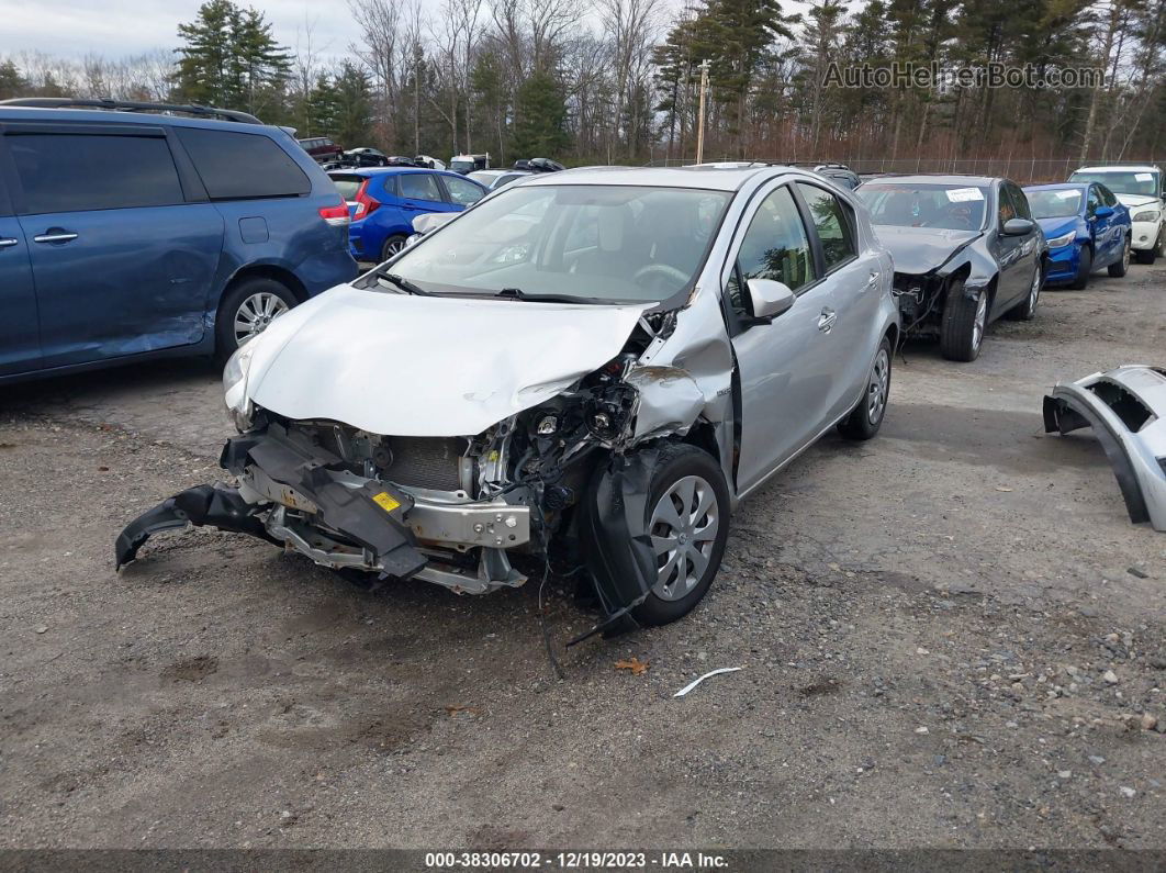 2014 Toyota Prius C One Silver vin: JTDKDTB36E1075518