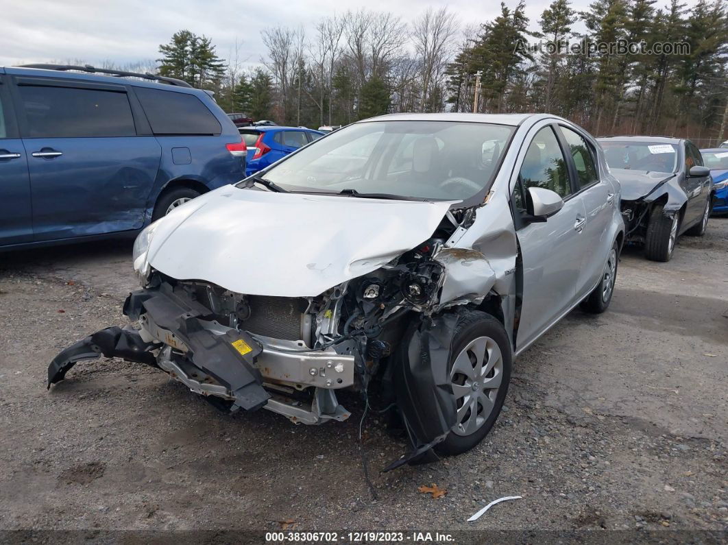 2014 Toyota Prius C One Silver vin: JTDKDTB36E1075518