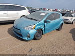 2014 Toyota Prius C One/three/two/four Teal vin: JTDKDTB36E1083151