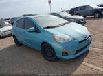 2014 Toyota Prius C One/three/two/four Teal vin: JTDKDTB36E1083151