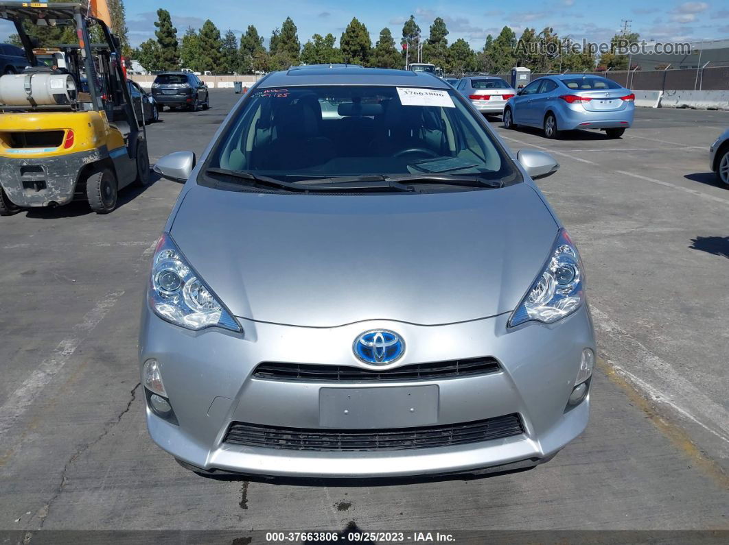 2014 Toyota Prius C One/three/two/four Silver vin: JTDKDTB36E1083215