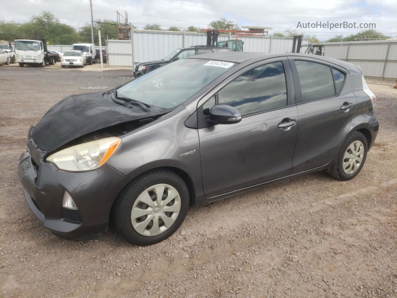 2014 Toyota Prius C  Угольный vin: JTDKDTB36E1562962