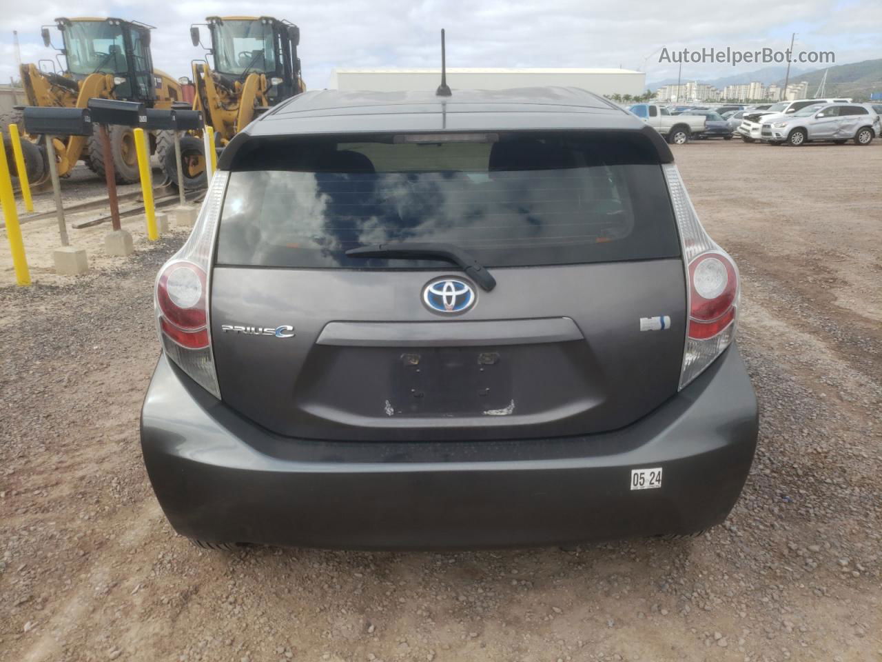 2014 Toyota Prius C  Угольный vin: JTDKDTB36E1562962