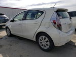 2012 Toyota Prius C  White vin: JTDKDTB37C1028625