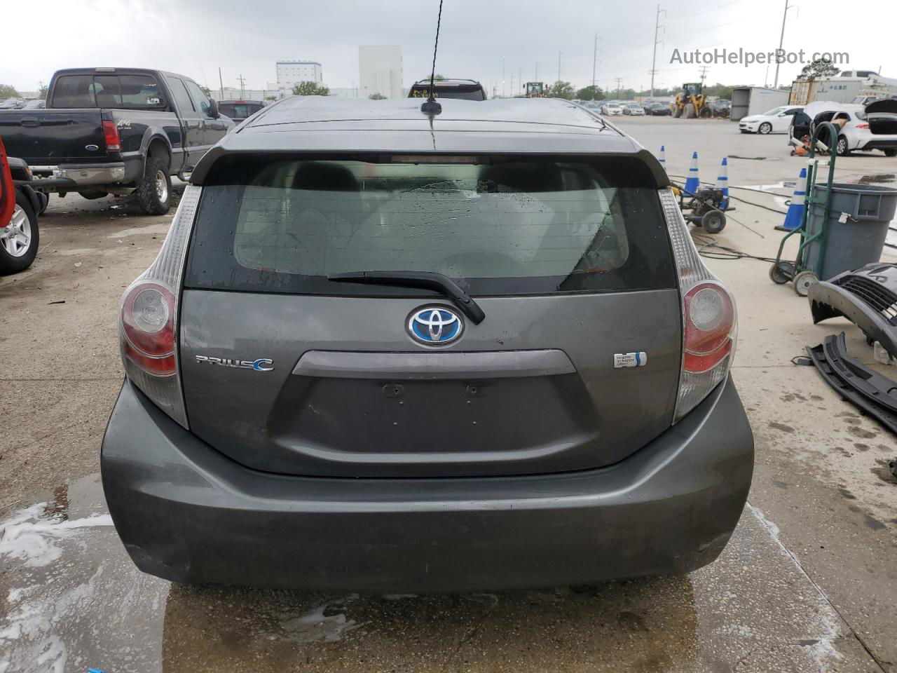 2012 Toyota Prius C  Gray vin: JTDKDTB37C1503495