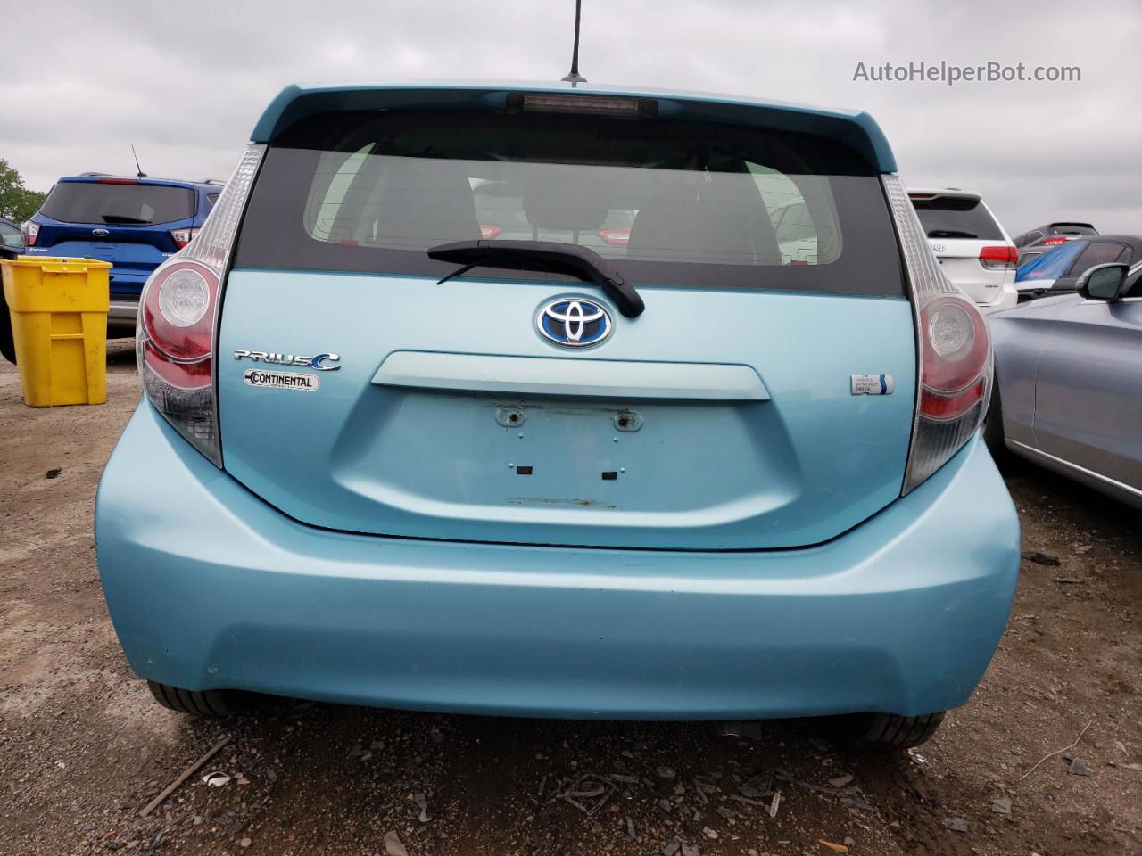 2013 Toyota Prius C  Blue vin: JTDKDTB37D1043448