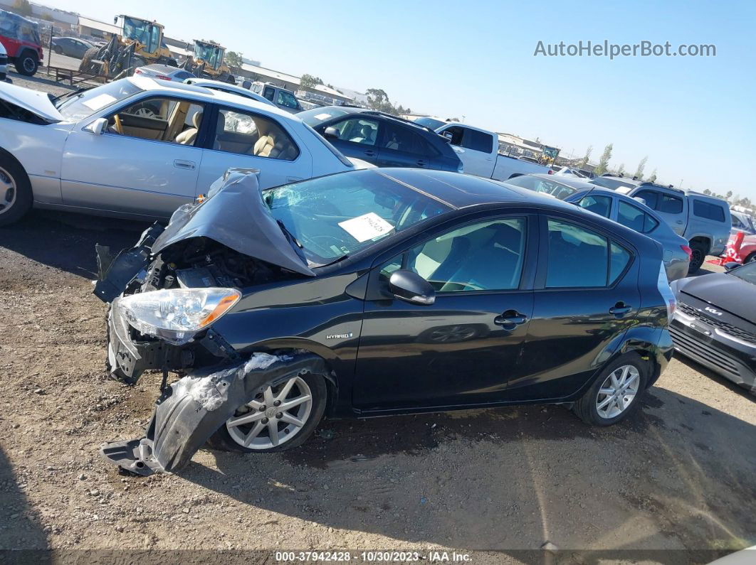 2014 Toyota Prius C One/three/two/four Black vin: JTDKDTB37E1060980