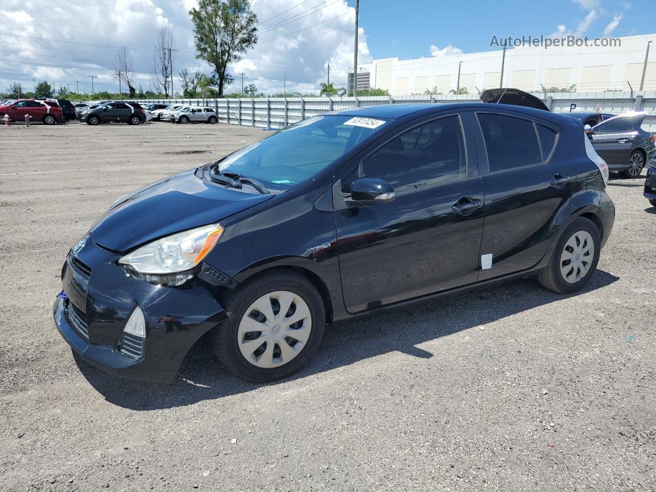 2014 Toyota Prius C  Black vin: JTDKDTB37E1067623