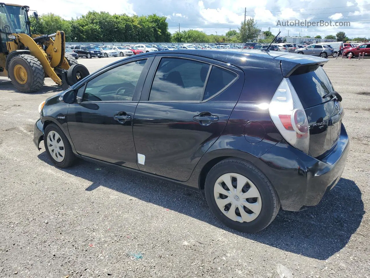 2014 Toyota Prius C  Black vin: JTDKDTB37E1067623