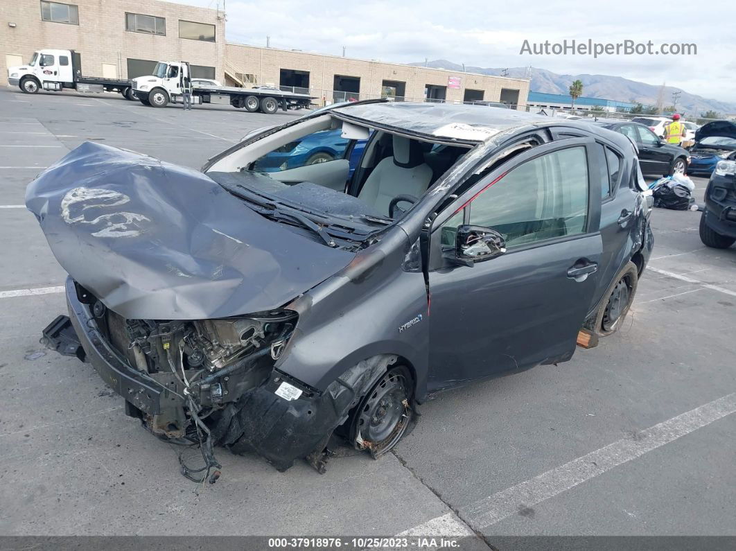 2014 Toyota Prius C One Gray vin: JTDKDTB37E1068562