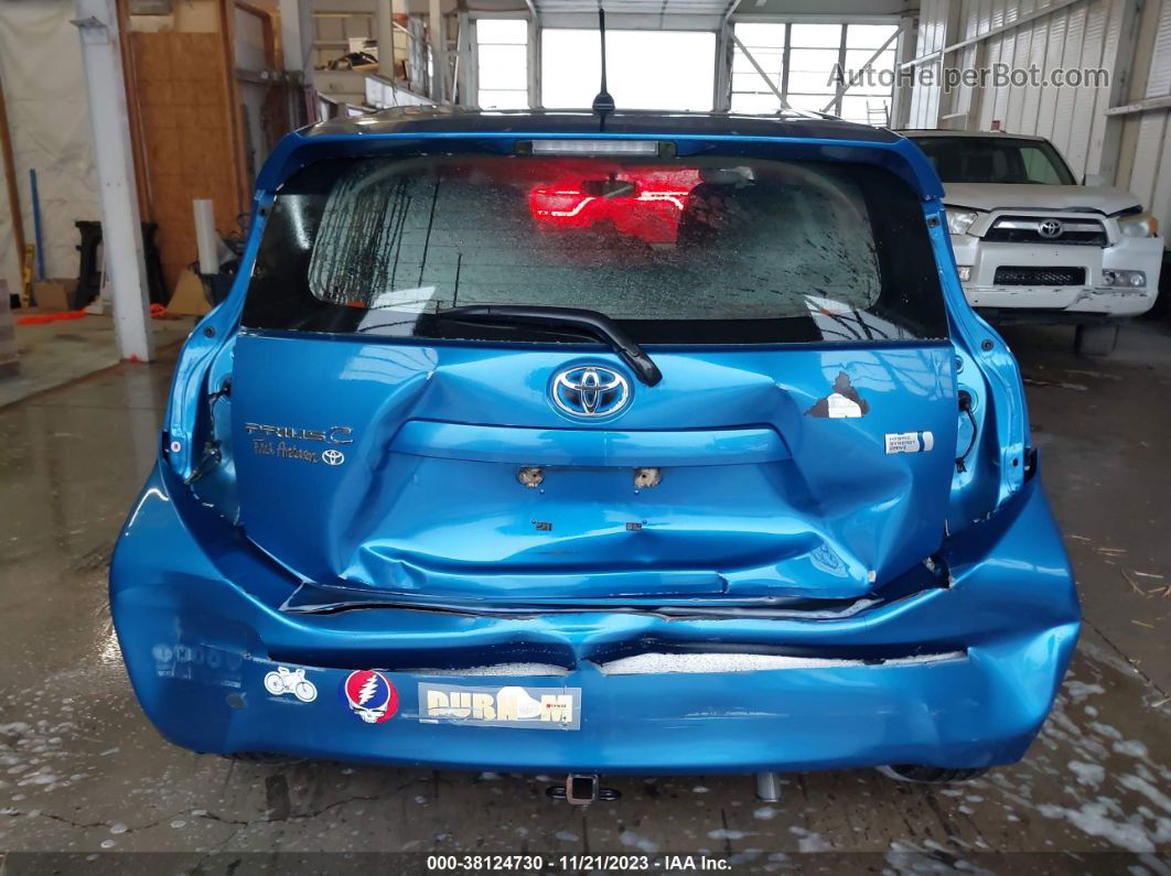 2014 Toyota Prius C Two Синий vin: JTDKDTB37E1574554