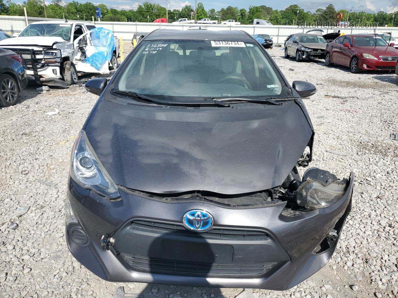 2015 Toyota Prius C  Gray vin: JTDKDTB37F1109726