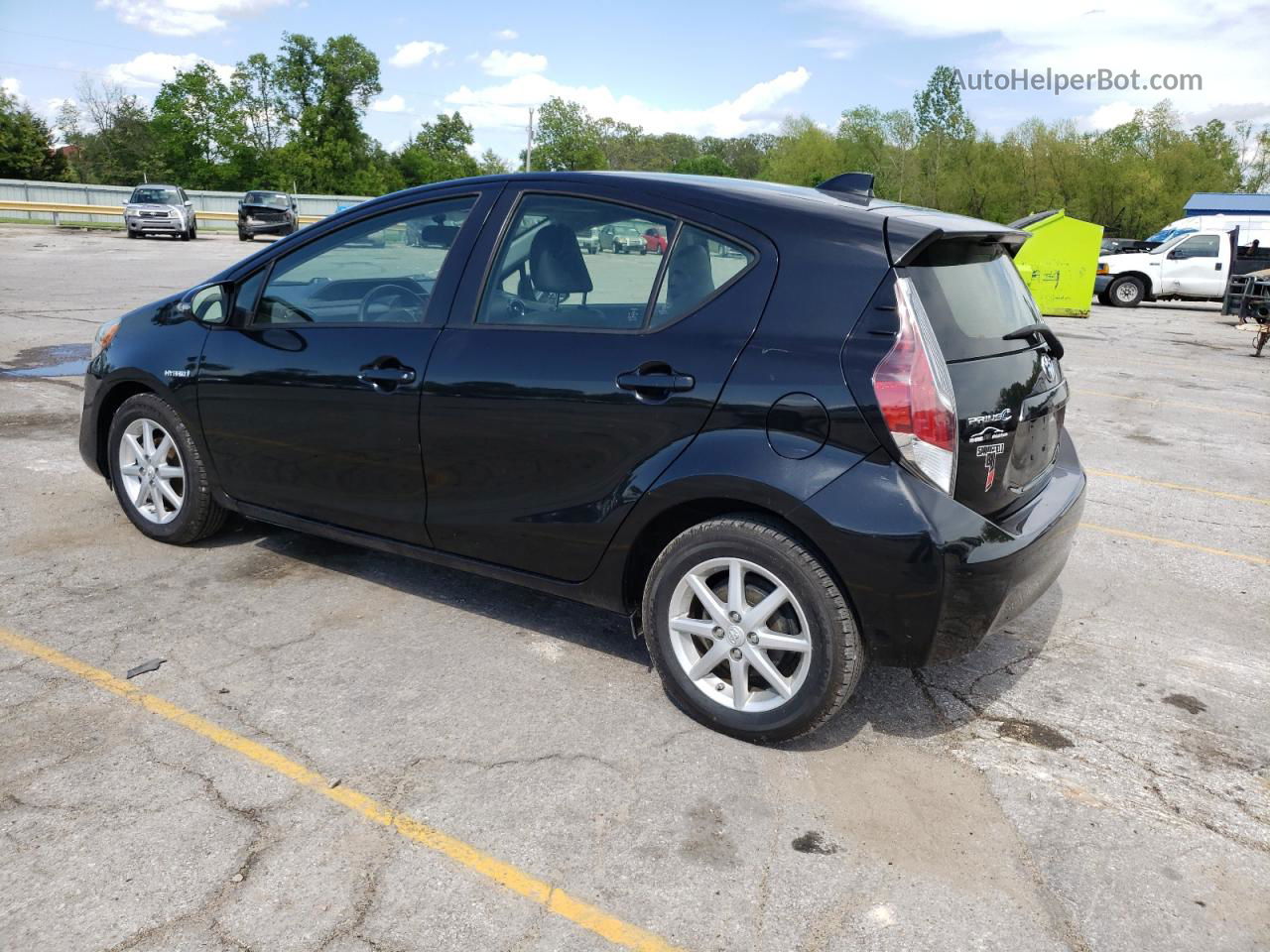 2016 Toyota Prius C  Черный vin: JTDKDTB37G1129640