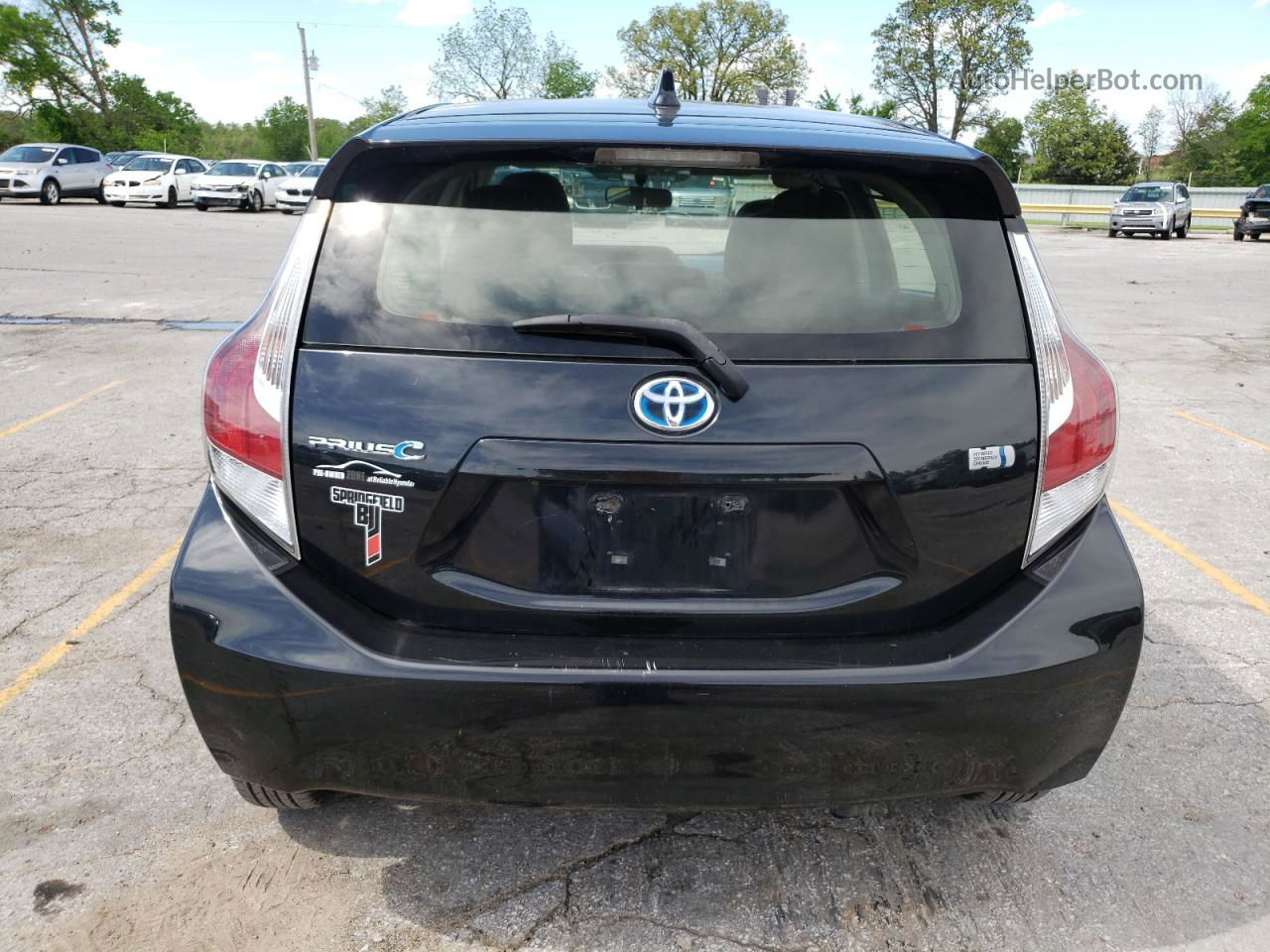 2016 Toyota Prius C  Black vin: JTDKDTB37G1129640