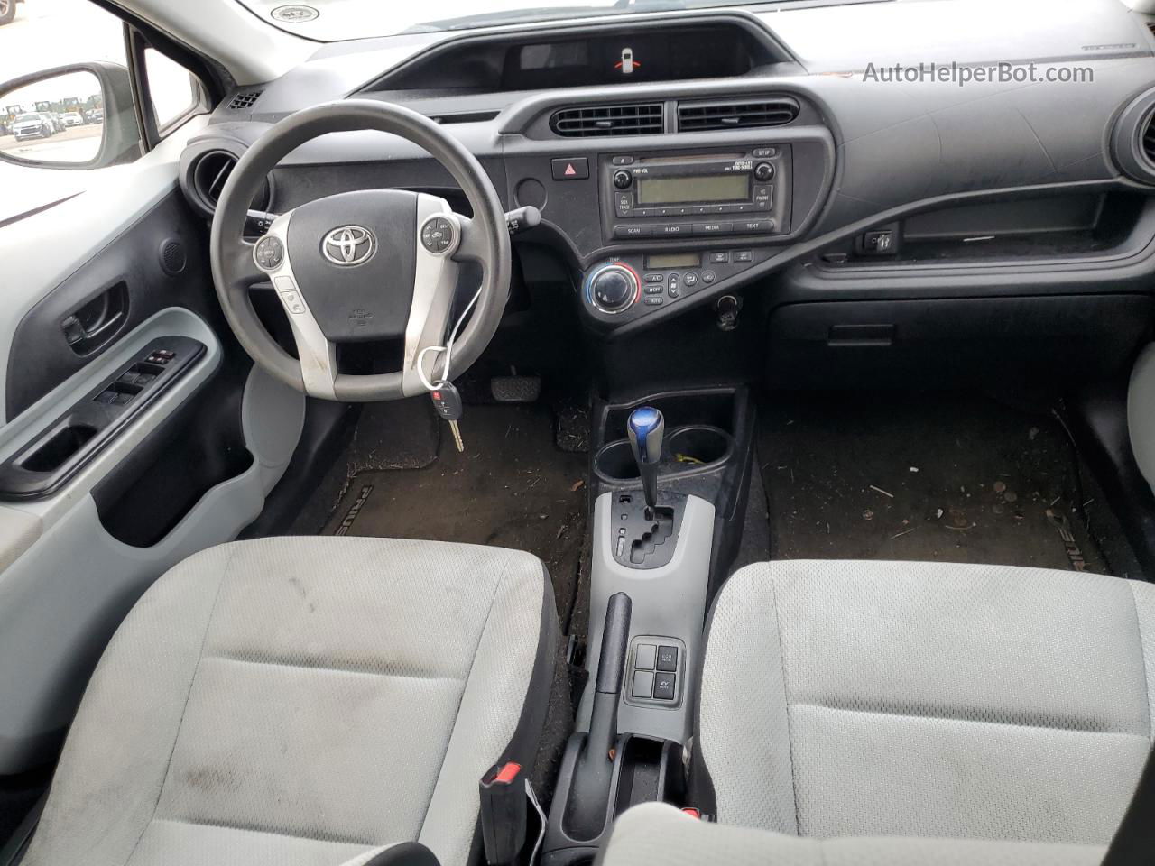 2012 Toyota Prius C  Серый vin: JTDKDTB38C1513534