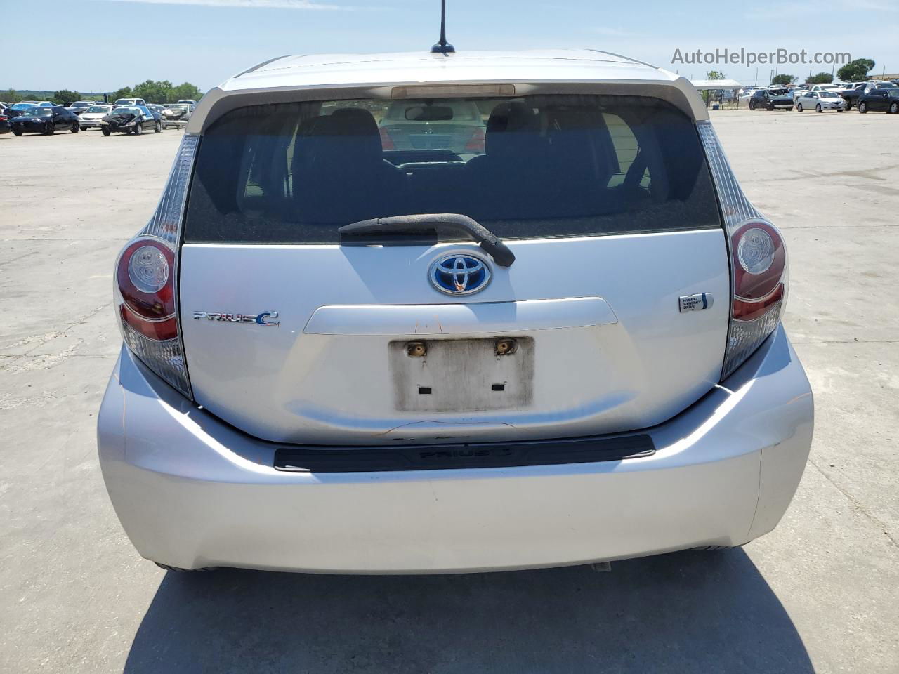 2012 Toyota Prius C  Silver vin: JTDKDTB38C1514232