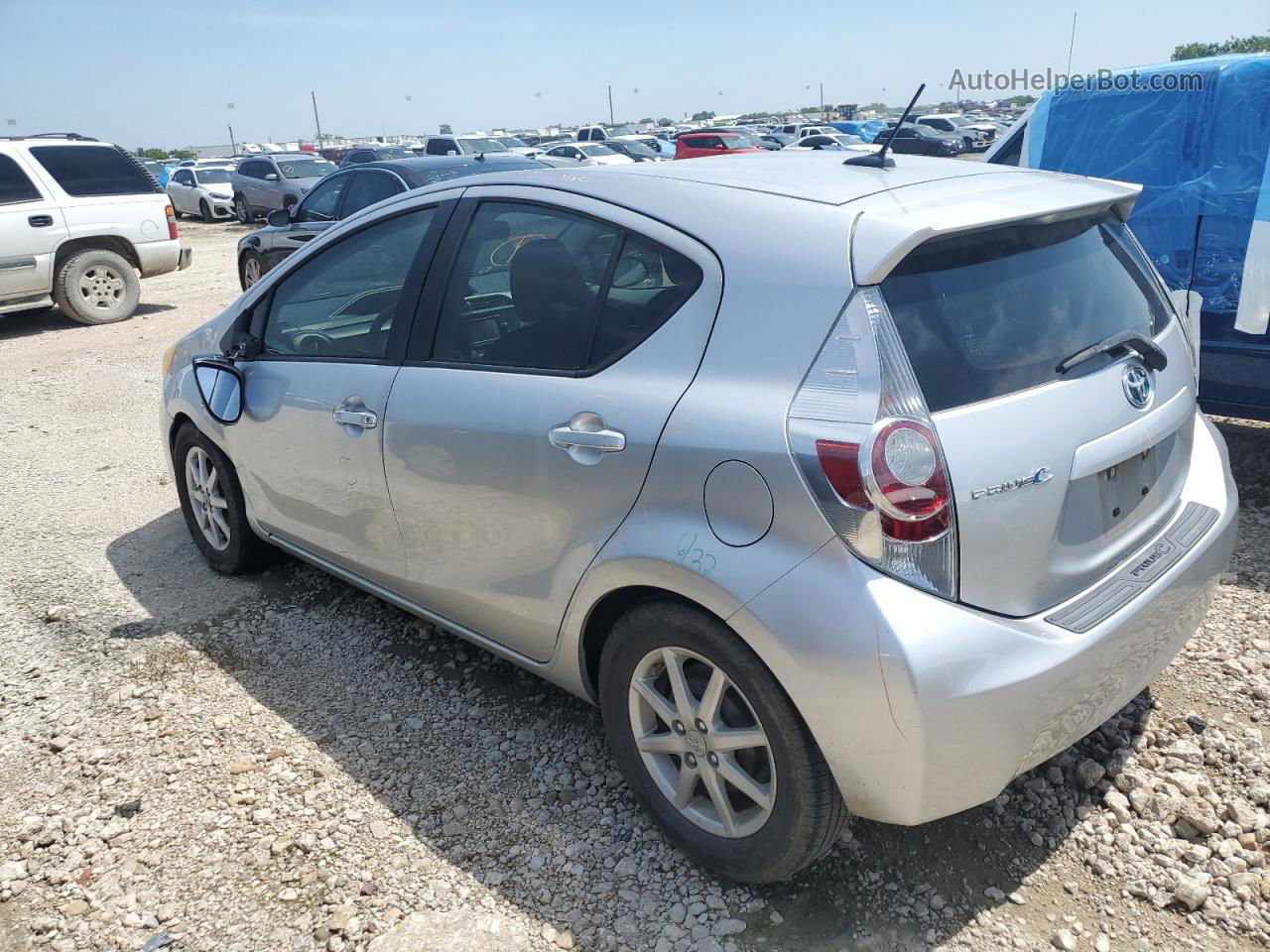 2012 Toyota Prius C  Silver vin: JTDKDTB38C1514232