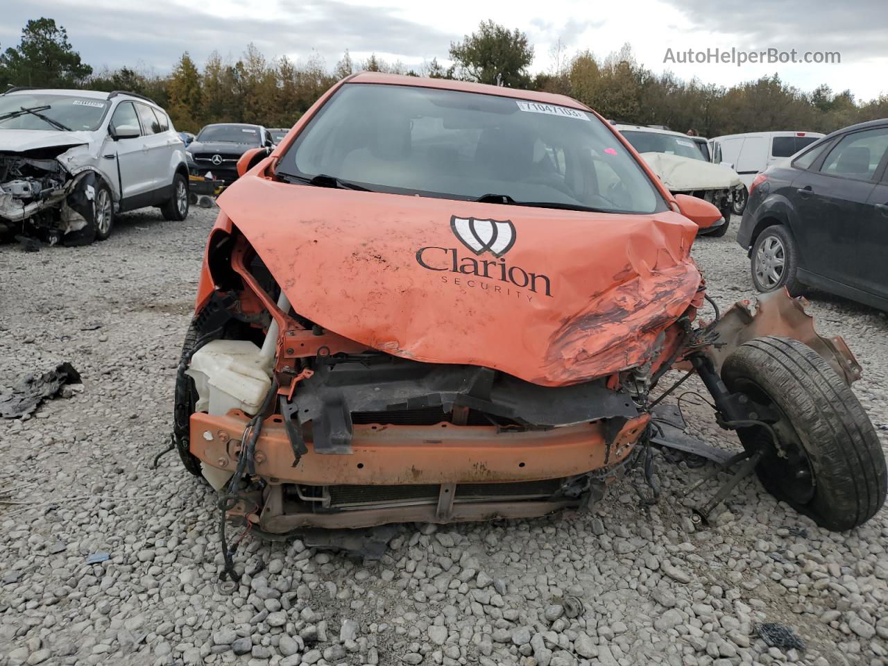 2013 Toyota Prius C  Orange vin: JTDKDTB38D1040168