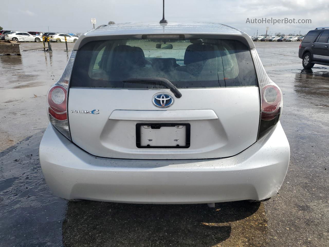 2013 Toyota Prius C  Silver vin: JTDKDTB38D1043247