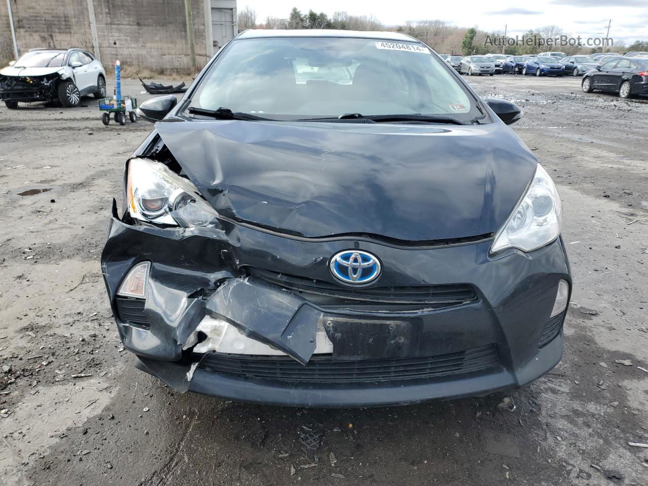 2013 Toyota Prius C  Black vin: JTDKDTB38D1535518