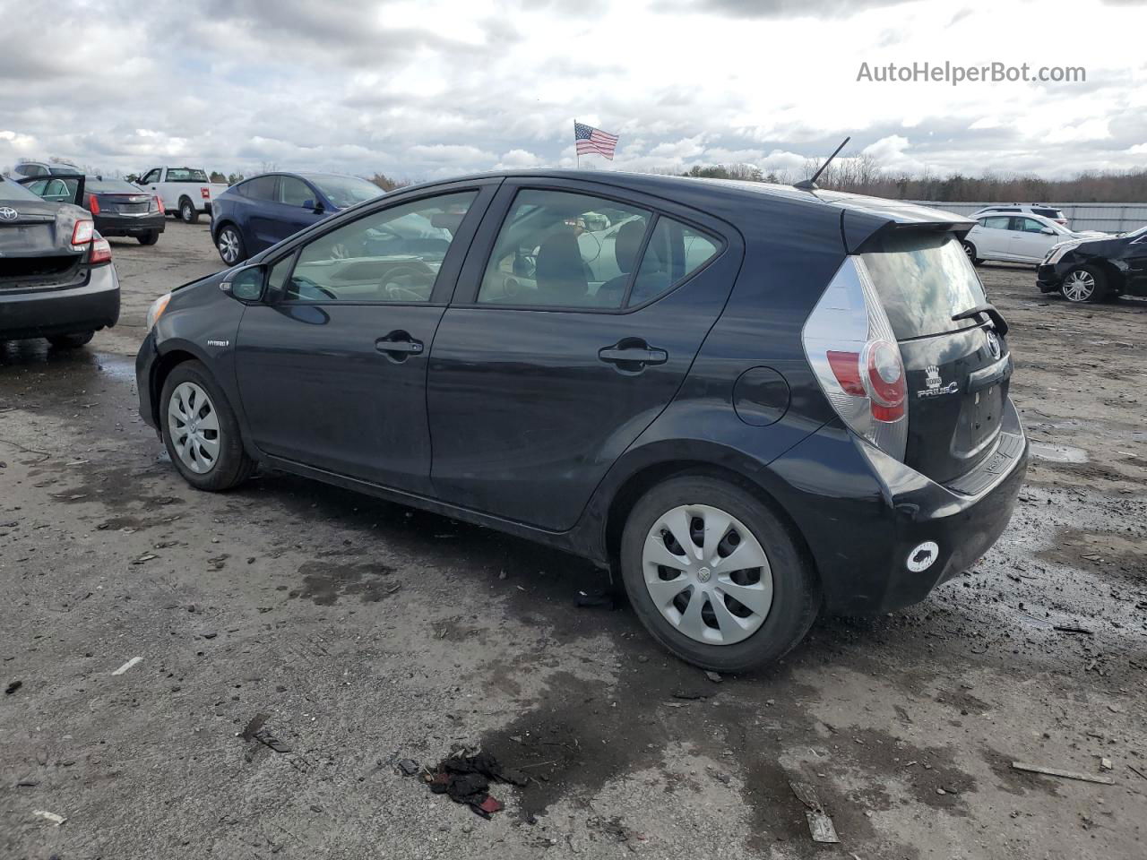 2013 Toyota Prius C  Black vin: JTDKDTB38D1535518