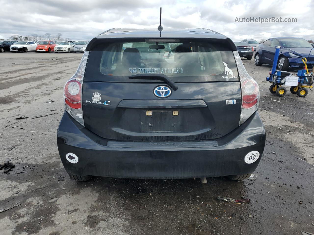 2013 Toyota Prius C  Black vin: JTDKDTB38D1535518