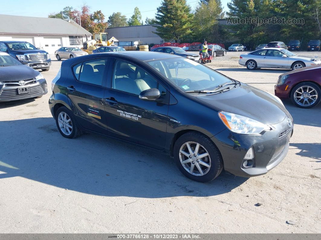 2014 Toyota Prius C One/three/two/four Black vin: JTDKDTB38E1060261