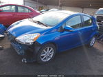 2014 Toyota Prius C Four Синий vin: JTDKDTB38E1065217