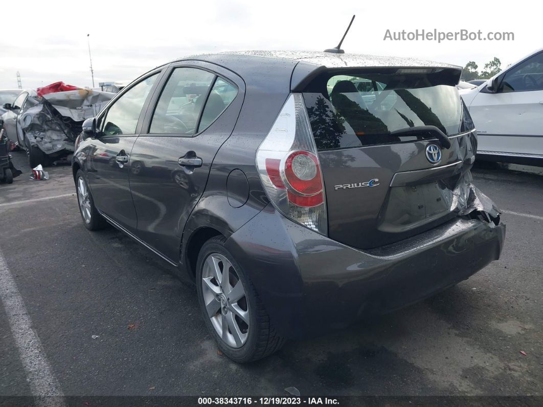 2014 Toyota Prius C Four Серый vin: JTDKDTB38E1075021