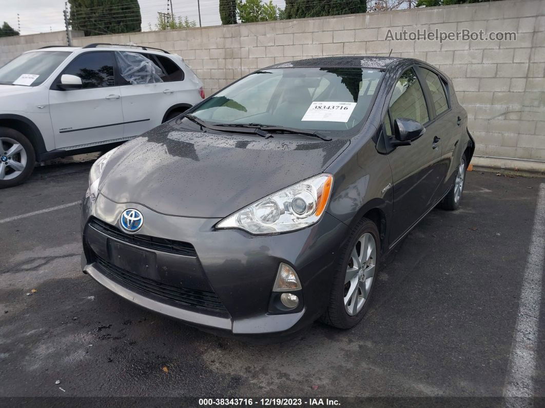 2014 Toyota Prius C Four Gray vin: JTDKDTB38E1075021