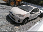 2014 Toyota Prius C One/three/two/four White vin: JTDKDTB38E1079442