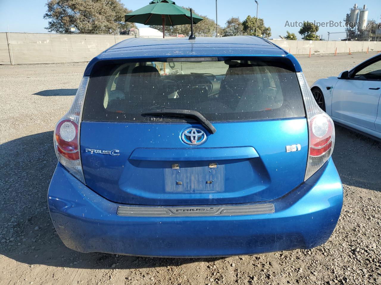 2012 Toyota Prius C  Blue vin: JTDKDTB39C1011180