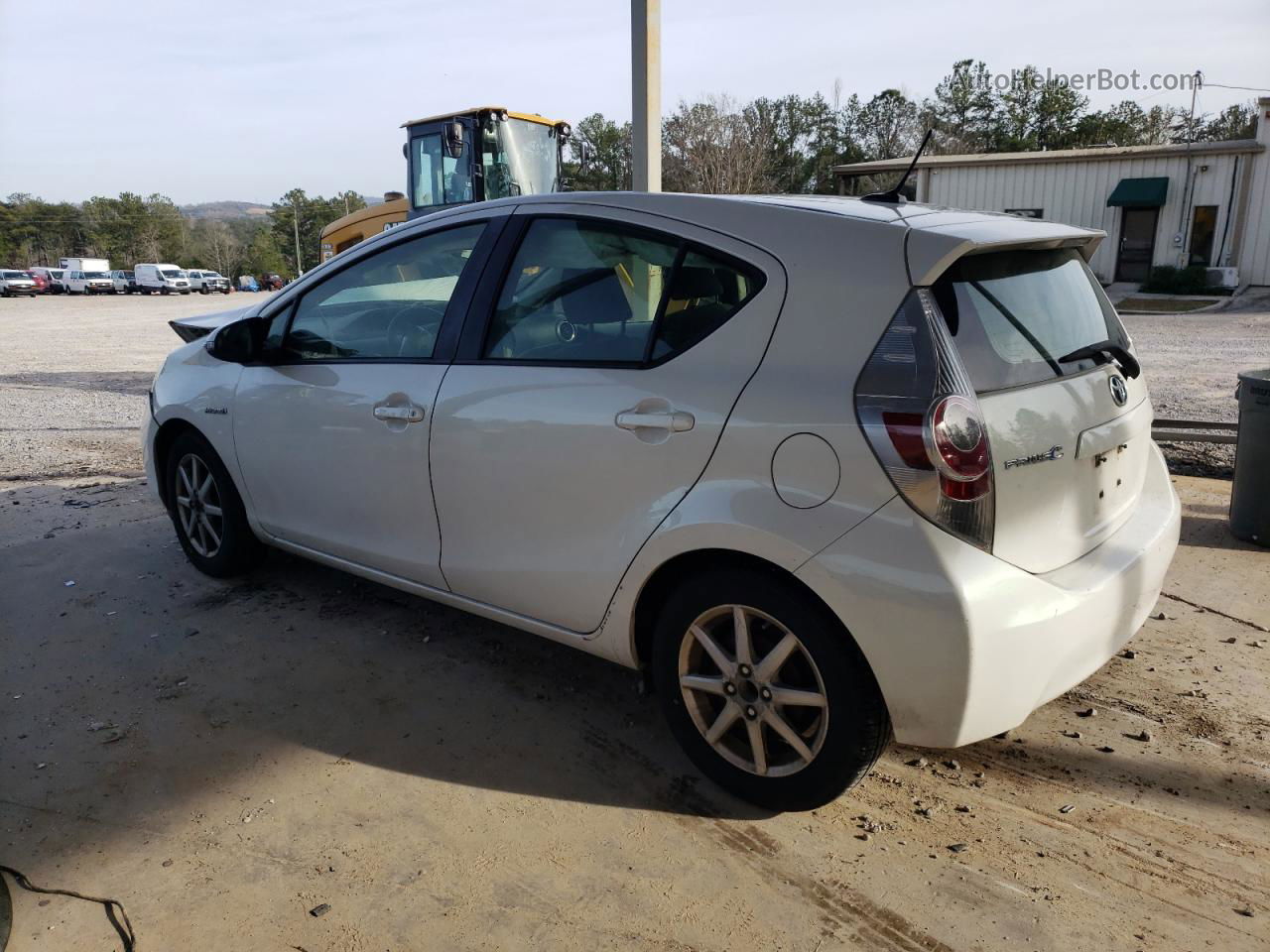 2013 Toyota Prius C  White vin: JTDKDTB39D1544549