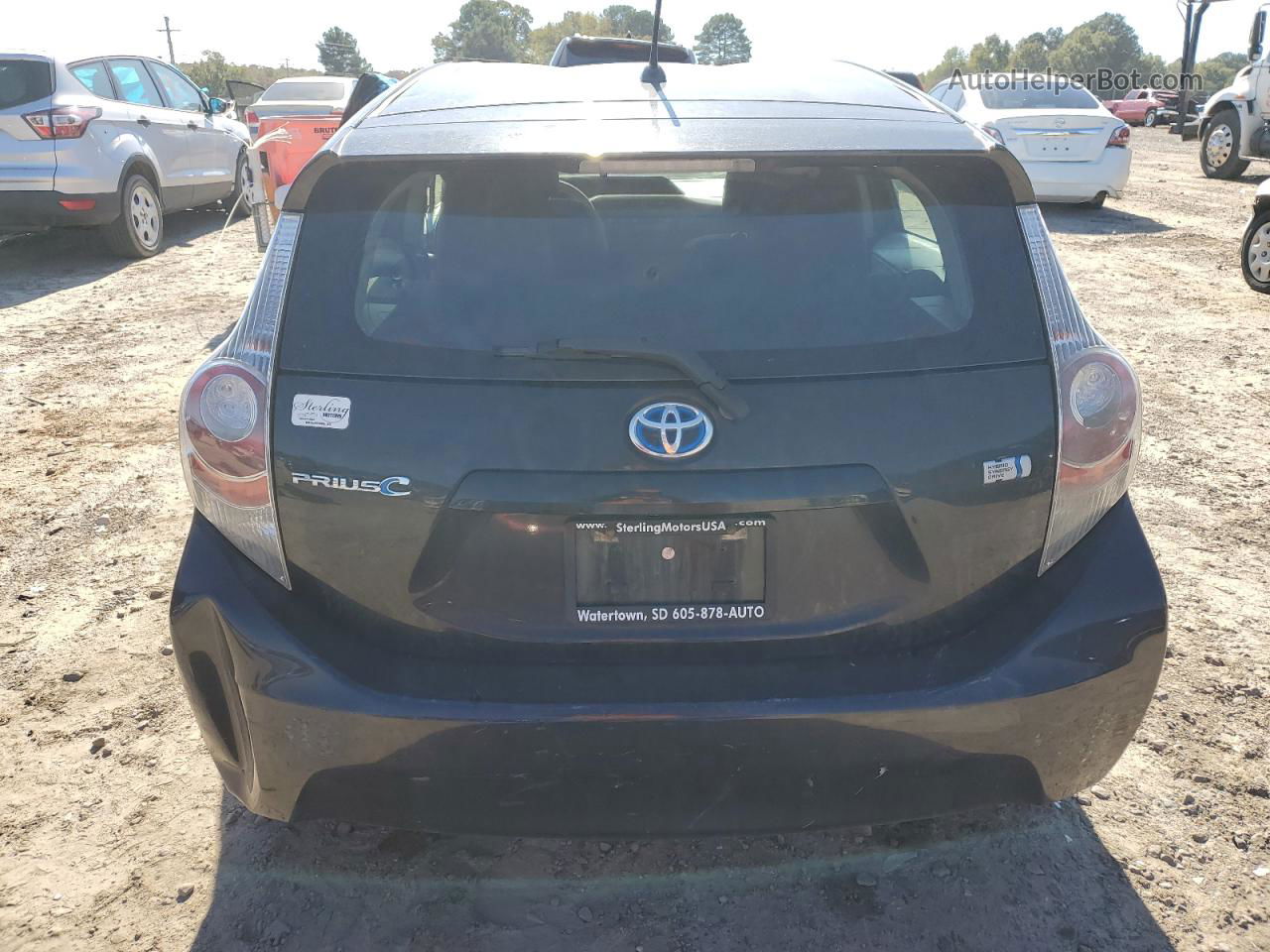 2013 Toyota Prius C  Черный vin: JTDKDTB39D1553235