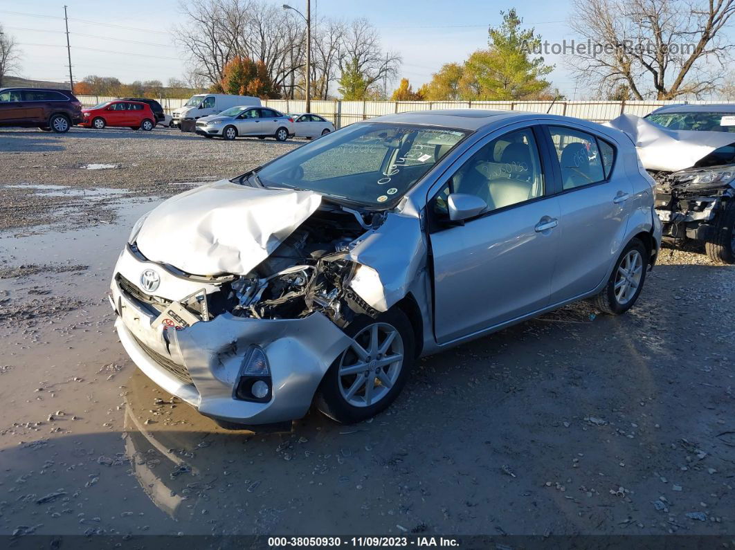 2014 Toyota Prius C One/three/two/four Silver vin: JTDKDTB39E1069454