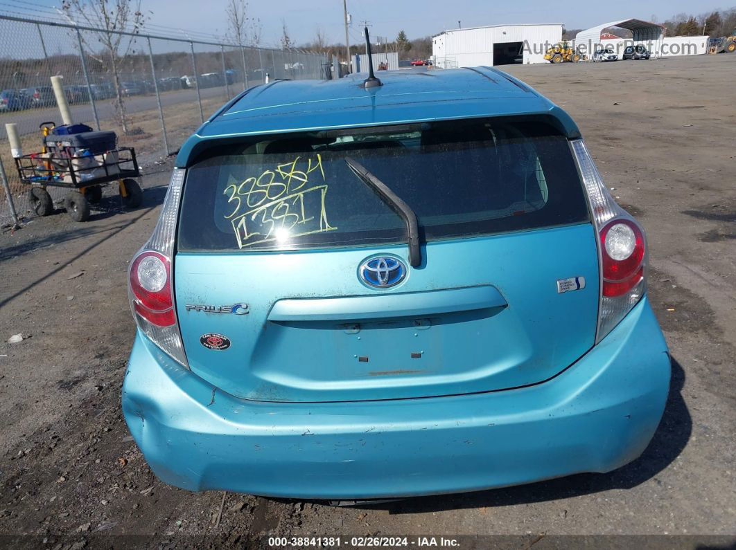 2014 Toyota Prius C Three Синий vin: JTDKDTB39E1074959