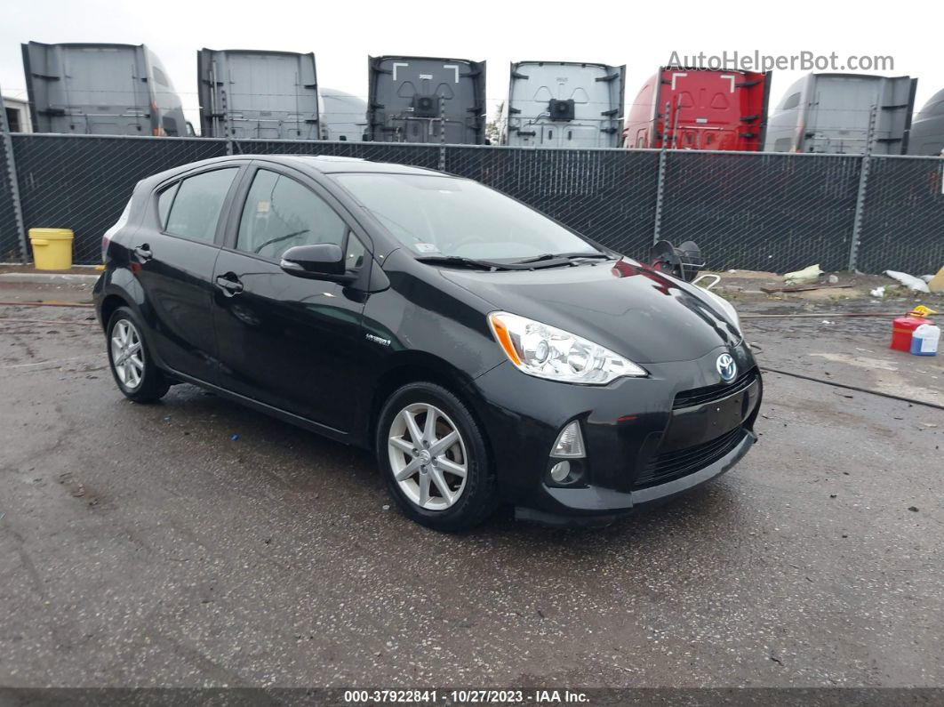 2014 Toyota Prius C Four Черный vin: JTDKDTB39E1080244