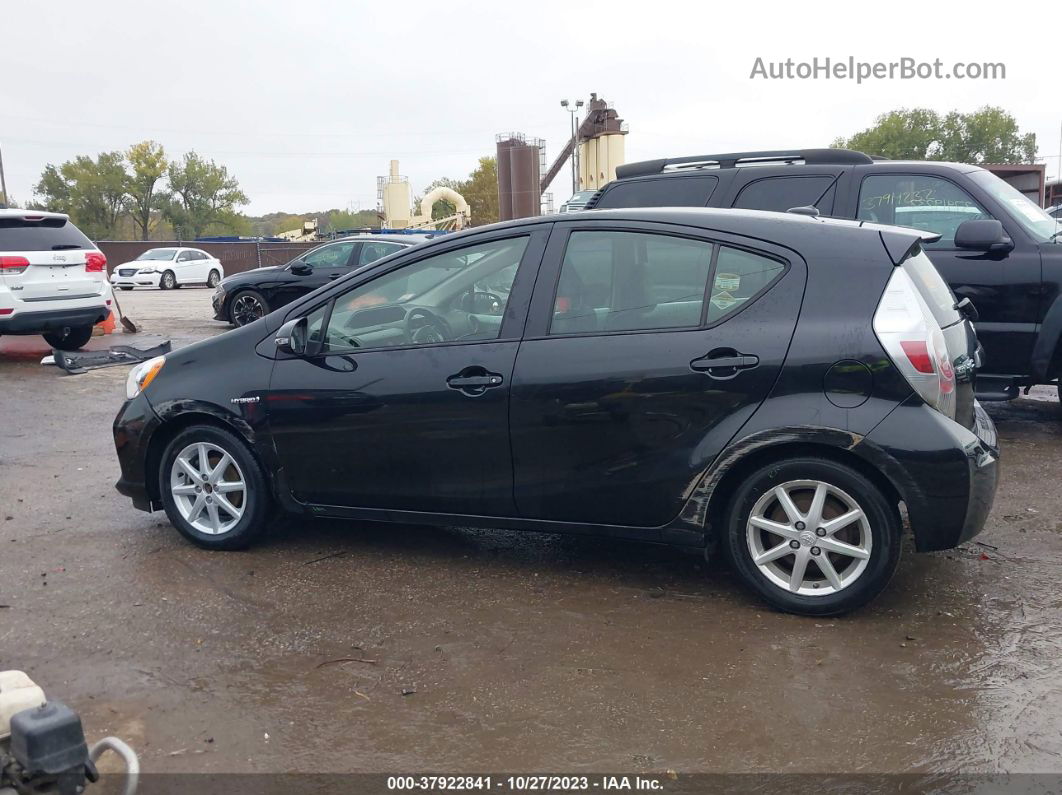 2014 Toyota Prius C Four Black vin: JTDKDTB39E1080244