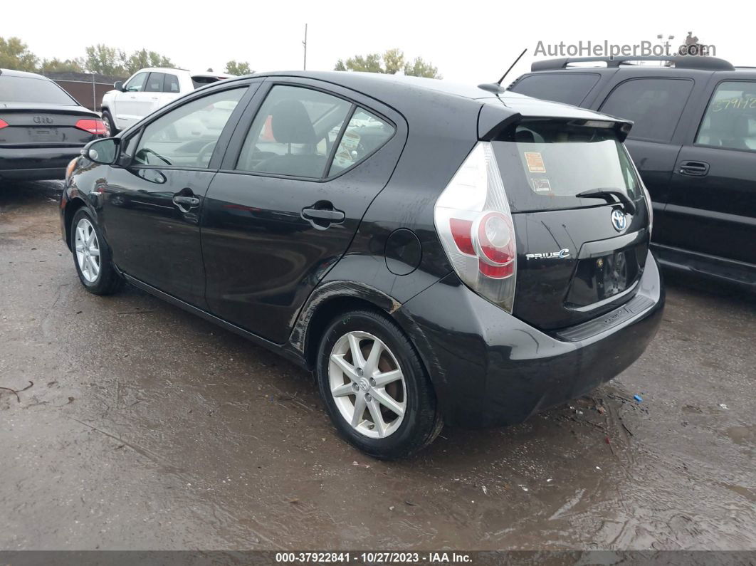 2014 Toyota Prius C Four Черный vin: JTDKDTB39E1080244