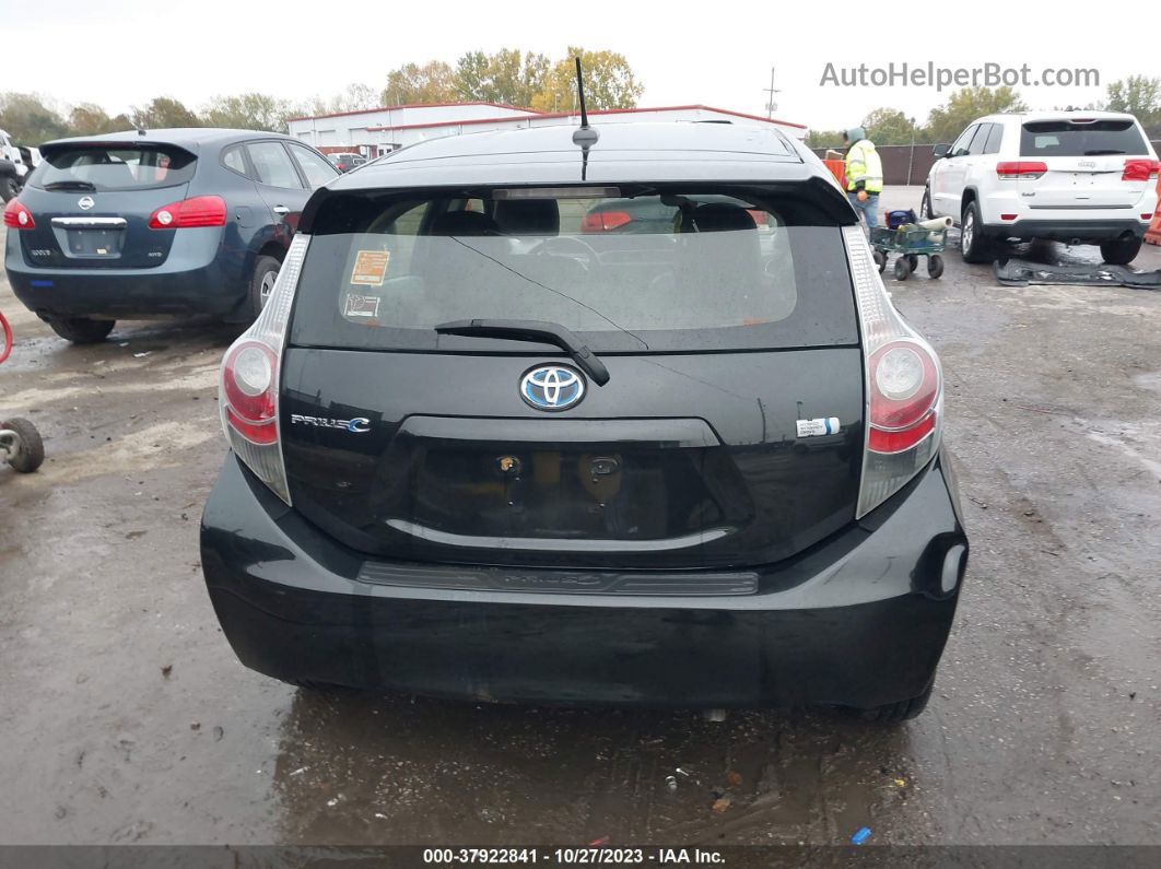 2014 Toyota Prius C Four Black vin: JTDKDTB39E1080244