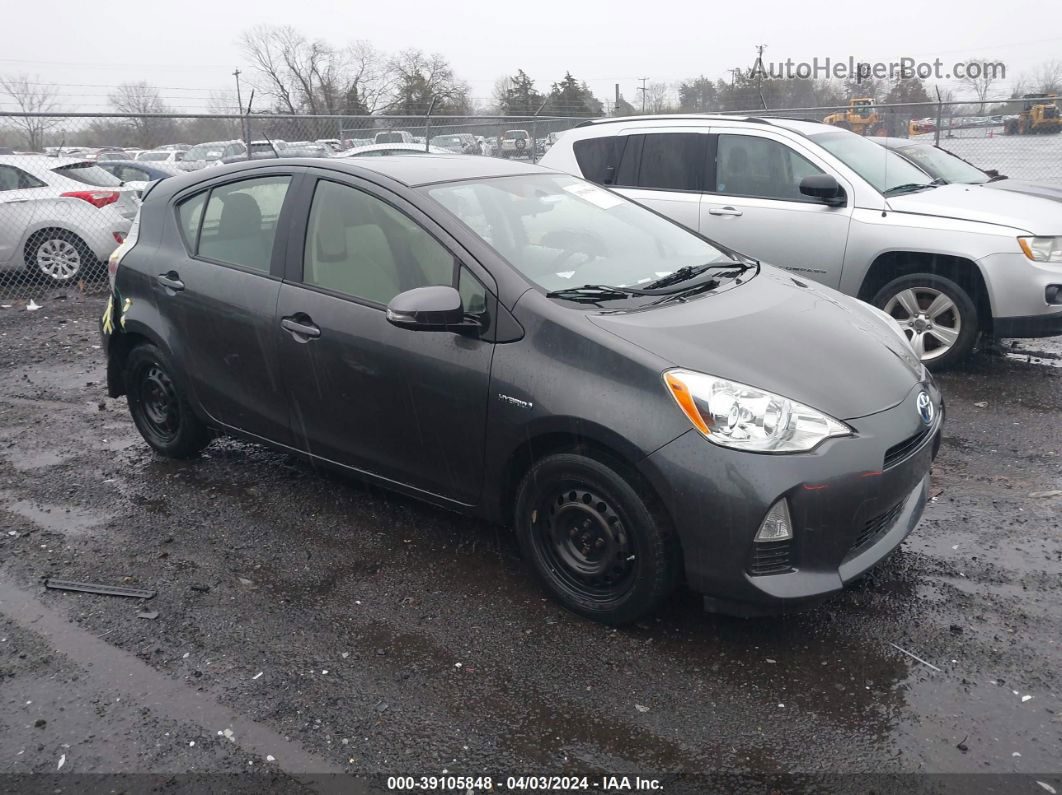 2014 Toyota Prius C   Gray vin: JTDKDTB39E1571574