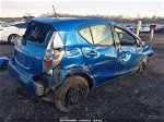 2014 Toyota Prius C Two Blue vin: JTDKDTB39E1574569
