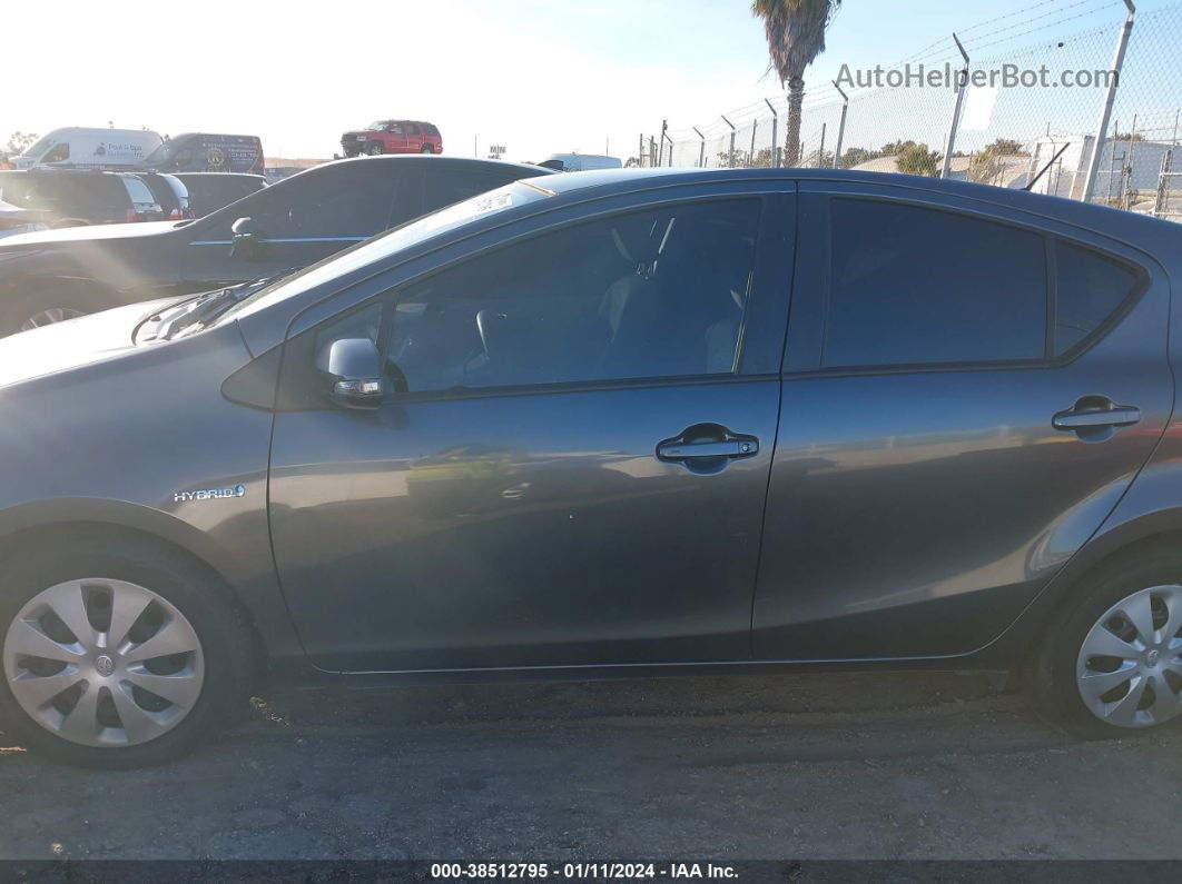 2014 Toyota Prius C Three Gray vin: JTDKDTB39E1574703