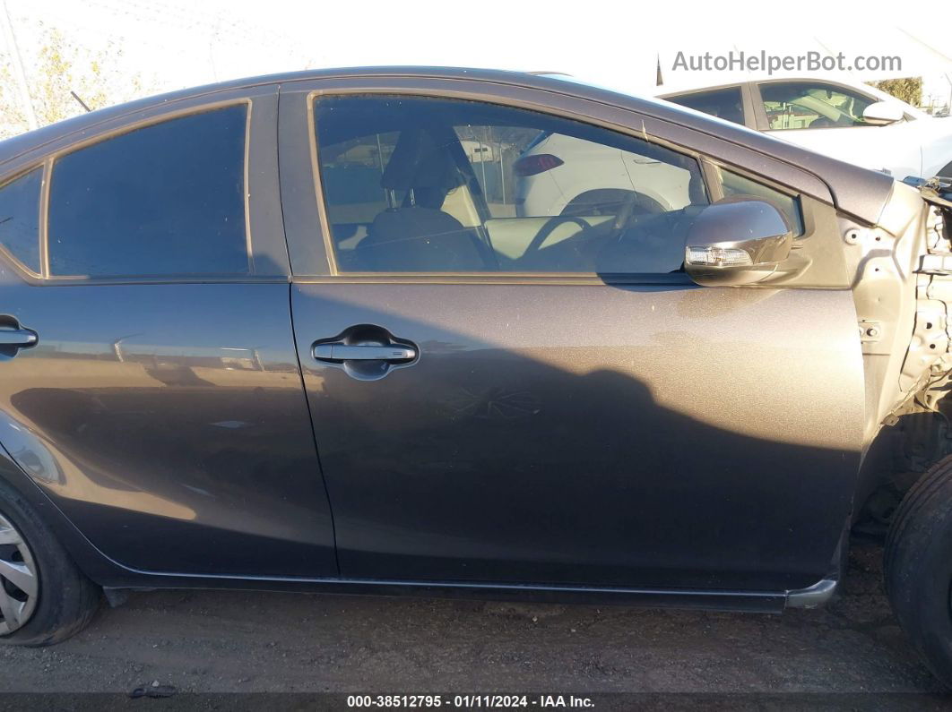 2014 Toyota Prius C Three Gray vin: JTDKDTB39E1574703