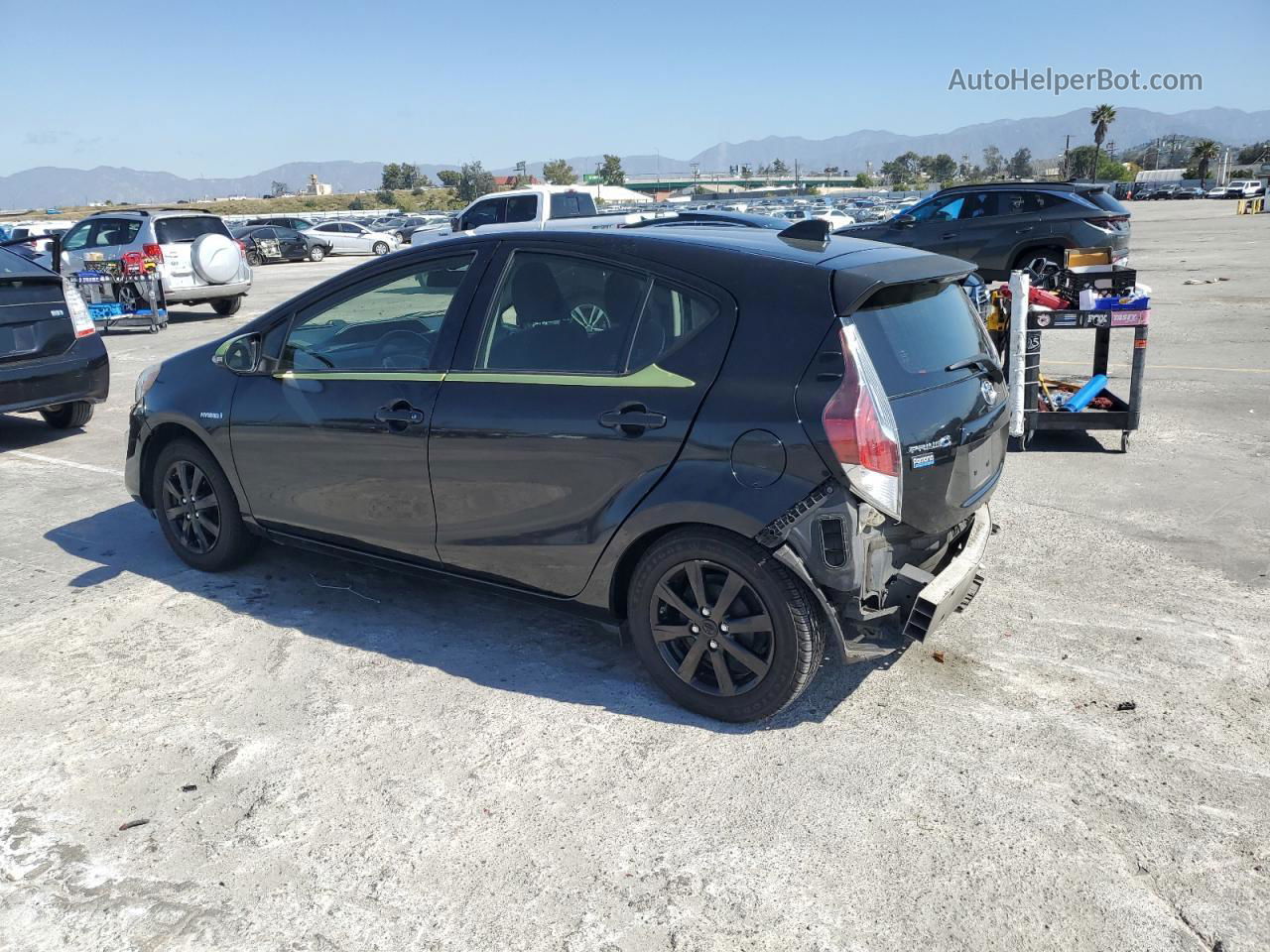 2016 Toyota Prius C  Black vin: JTDKDTB39G1116517