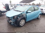 2014 Toyota Prius C Two Light Blue vin: JTDKDTB3XE1059578