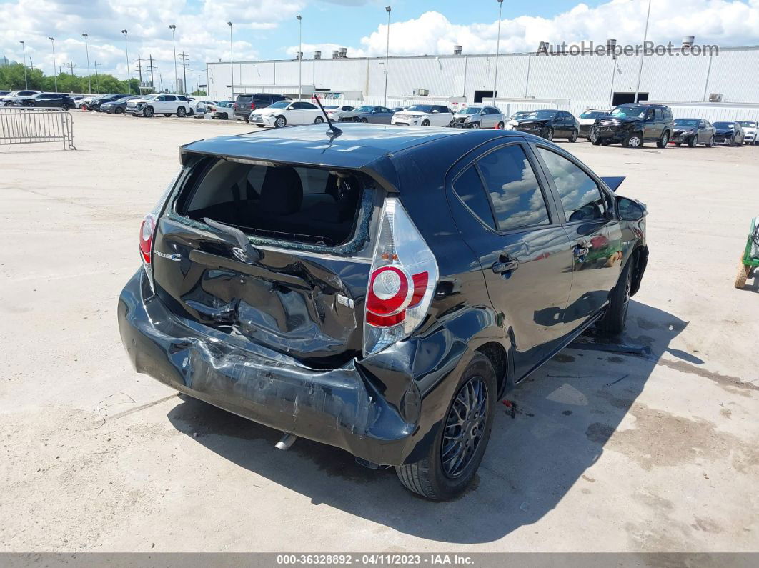 2014 Toyota Prius C One/three/two/four Black vin: JTDKDTB3XE1066241