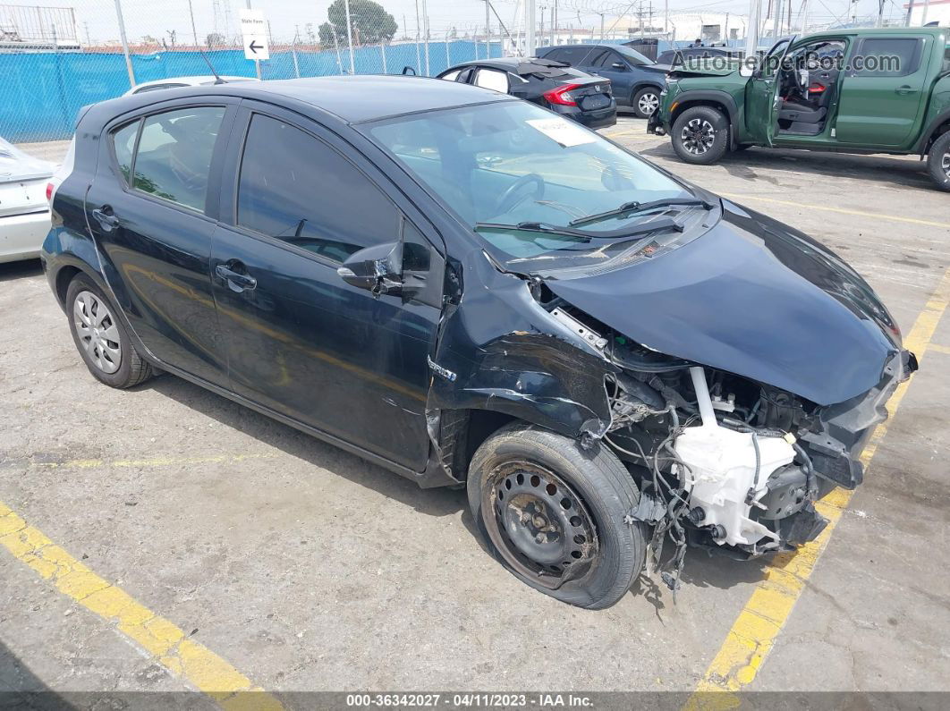 2014 Toyota Prius C One/three/two/four Black vin: JTDKDTB3XE1079684