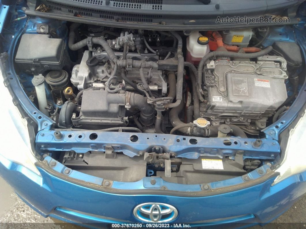 2014 Toyota Prius C One/three/two/four Синий vin: JTDKDTB3XE1561619