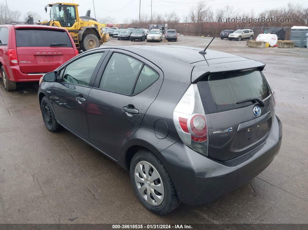 2014 Toyota Prius C Two Gray vin: JTDKDTB3XE1566982